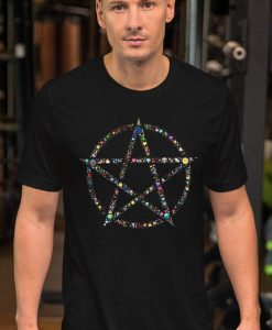 Emoji Pentacle Design Unisex T-Shirt