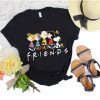 Friends Snoopy Shirt, Peanuts Shirt, Snoopy Holiday Shirt, Holiday Shirt, Friends Shirt