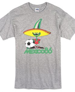 Mexico 86 classic football world cup t-shirt retro unofficial 1986 NEW - Mens & Ladies Styles - Movie tshirts