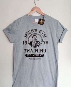 Rocky Inspired Mick's Gym Mens T-Shirt - Retro 70s 80s Classic Boxing Film Tee - Mens & Ladies Styles - Movie tshirts