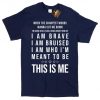 This is Me Lyrics T Shirt - The Greatest Showman Band Music Tee Shirt in Mens & Ladies Styles