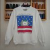 Vintage Rare 80s America Sweater Sweatshirt