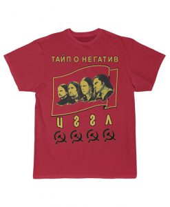 Vtg Reprint Type O Negative Dead Again Russian Sickle Concert Tour Tshirt