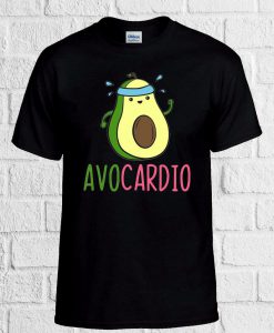 Avocardio Gym Workout Avocado Avo-cardio Gift T Shirt Men Women Unisex