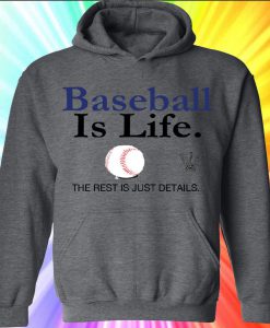 Baseball Is Life - Sports Hoodie