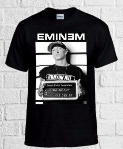 Eminem Slim Shady Rap Cool Funny T Shirt Men Women Unisex