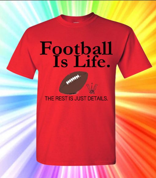 Football is life sport unisex T-Shirt