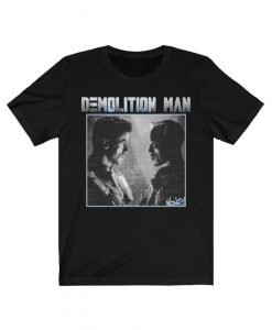 Demolition Man retro movie tshirt