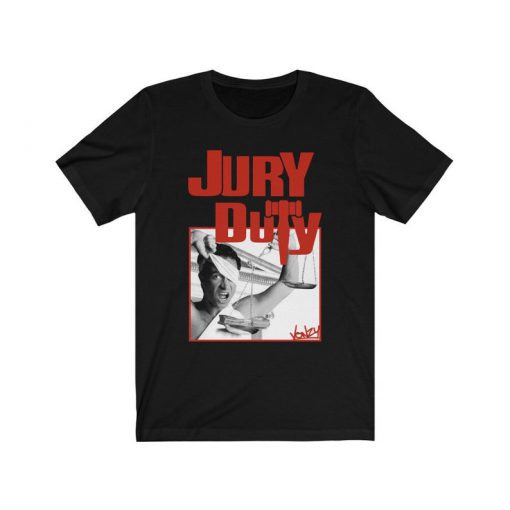 Jury Duty retro movie tshirt