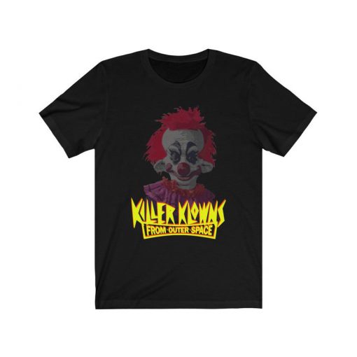 Killer Klowns from outer space #6 retro movie tshirt