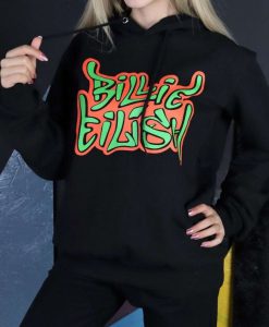 Billie eilish graffiti hoodie