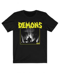 Demons retro movie tshirt