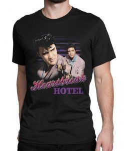 Elvis Presley Rock'N'Roll T-Shirt, Hearthbreak Hotel Tee, Men's Women's All Sizes