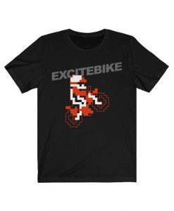 Excitebike #2 retro nintendo videogame tshirt