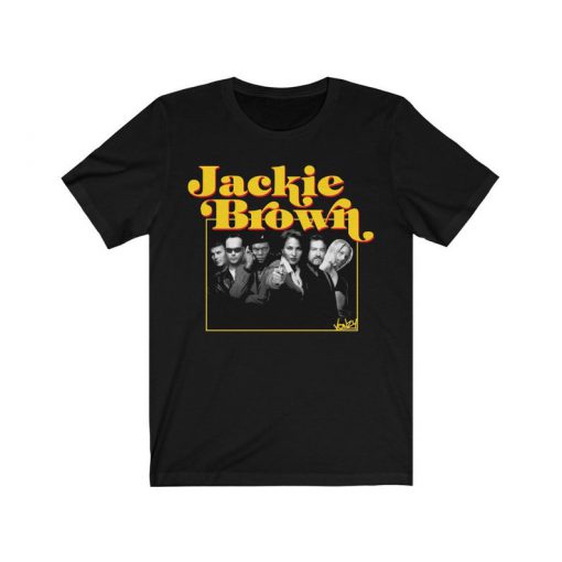 Jackie Brown retro movie tshirt