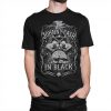 Jonny Cash Original Art T-Shirt, The Man In Black Tee, Men's Women's All Sizes