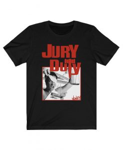 Jury Duty retro movie tshirt