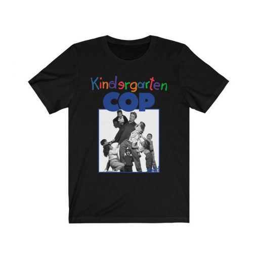 Kindergarten Cop retro movie tshirt