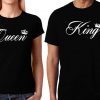 King and Queen couples shirts