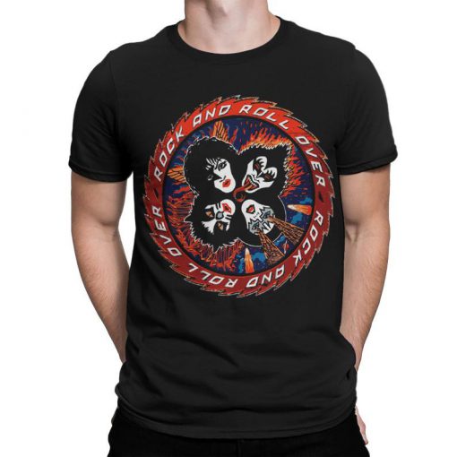 Kiss 'Rock And Roll Over' T-Shirt, Kiss Rock Tee, Men's Women's All Sizes
