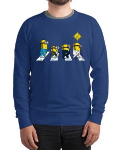 Minions Abbey Road Parody Sweatshirt, Men's and Women's Sizes