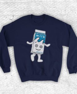Blur Coffee And TV Milk Carton British Britpop Band Unofficial Unisex Adults Sweatshirt
