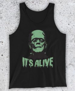 Frankenstein It's Alive Novel Mary Shelley Horror Unofficial Unisex Tank Top