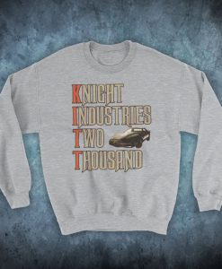 Knight Rider KITT Knight Industries Two Thousand Unofficial Unisex Adults Sweatshirt