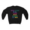 Notorious RBG - RGB Sweater - RGB Sweatshirt - Women belong in all places where decisions are made - Ruth Bader Ginsburg Supreme Court Women