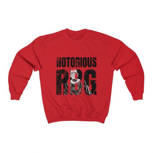 Notorious RBG Sweatshirt ,Women's Sweater,Ruth Bader Ginsburg ,Feminism, Protest ,Girl Power, Women Power ,Equality Jumper, RIP RBG shirt