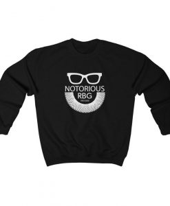 RBG SweatShirt, Notorious Ruth Bader Ginsburg Vote Sweatshirt