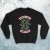 Riverdale South Side Serpents Two Headed Snake S Logo American Teen Drama TV Unofficial Unisex Adults Sweatshirt