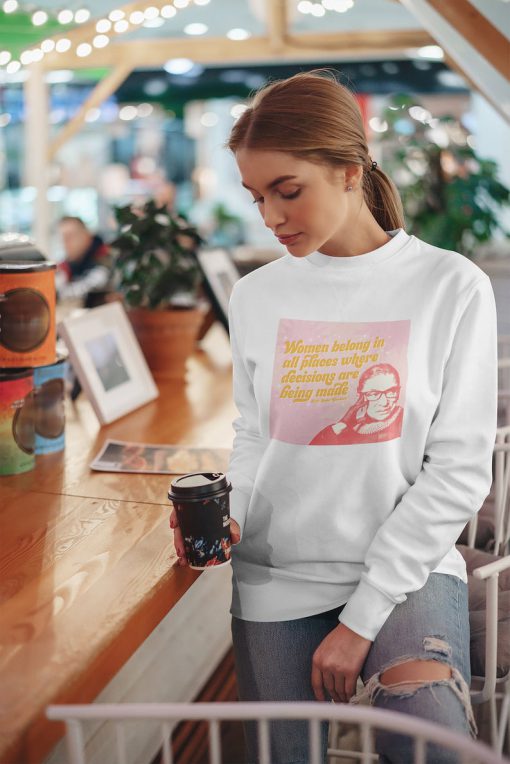 Ruth Bader Ginsburg Graphic Sweatshirt