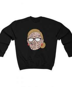 Ruth Bader Ginsburg Sweatshirt - RBG Notorious Shirt, Feminist Shirt, Gift for Women, Equality Shirt, Girl Power Shirt, Inspirational Shirt
