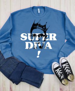 Super Diva Notorious RBG, Ruth Bader Ginsburg Shirt, R.B.G Shirt, Queen Crown Supreme Court Sweater