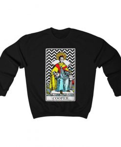 Agent Cooper Twin Peaks Tarot Sweatshirt