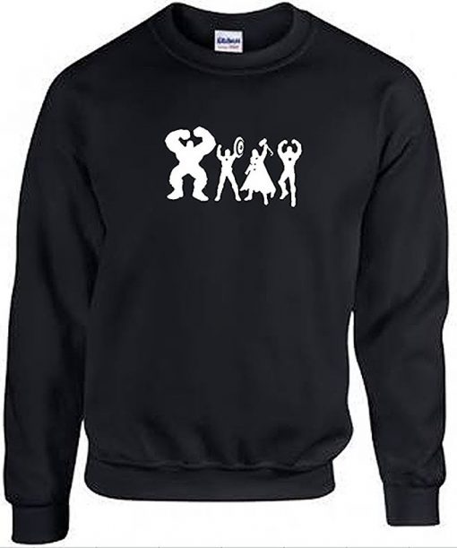 Avengers endgame squad adult unisex graphic sweatshirt