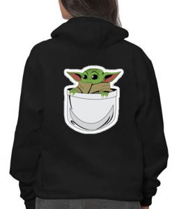 Baby Yoda sweatshirt Back 4
