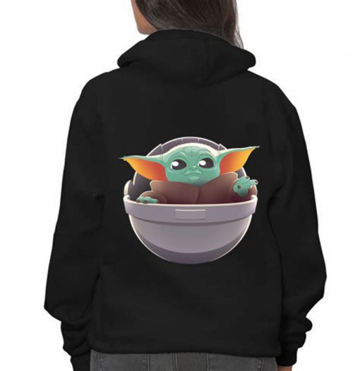 Baby Yoda sweatshirt Back