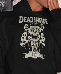 Dead Inside Introvert Goth Hoodie