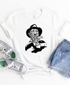 Freddy Krueger Shirt, Horror Shirt, Halloween Shirt, Gift For Her, Gift For Him, Scary Shirt, Funny Halloween Shirt,Funny Shirt,Spooky Shirt