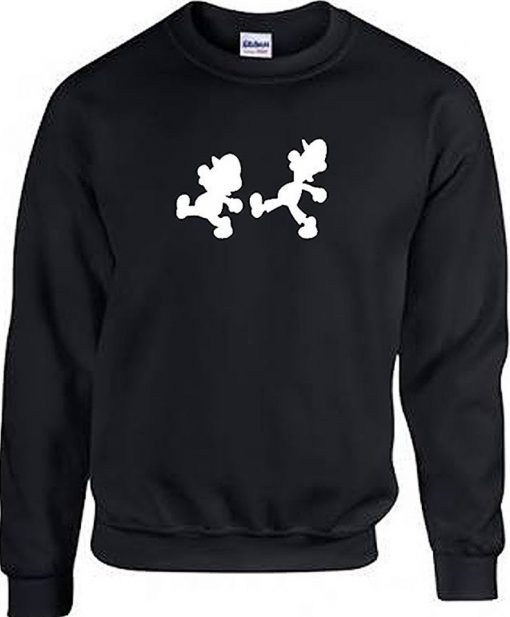 Mario and Luigi unisex adult sweatshirt