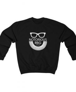 RBG SweatShirt, Notorious Ruth Bader Ginsburg Vote Sweatshirt