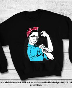 RBG sweatshirt, Ruth sweatshirt, Trendy Sweatshirt, Feminist sweatshirt, tattoo rbg, woman strong, supreme court, political Sweatshirt