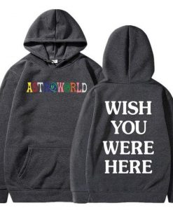 astroworld wish you were here hoodie Twoside