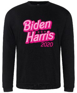 Biden Harris 2020 PINK LOGO Sweatshirt - Joe Kamala USA Democrat Anti Trump Sweater