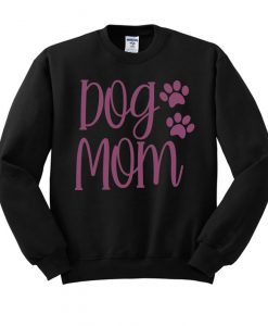 Dog Mom Comfortable Crewneck Sweatshirt, Mother of Doggos, Cute Dog Lover Gift For Friend