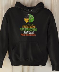 Four Seasons Total Landscaping and Conference Center Black Unisex Hoodie, Trump Biden 2020 Hoodie