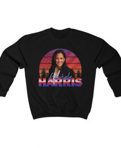 Kamala Harris Sweatshirt, Adult Pop Culture Graphic, 80's Retro, Election President Campaign,1990 Sweatshirt, Vintage , USA America