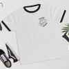 Plant Lover Monstera - Ringer T-Shirt - Aesthetic T-Shirt,Aesthetic Clothing,Trending, Plant Shirt, Monstera Shirt, Plant Lover Gift